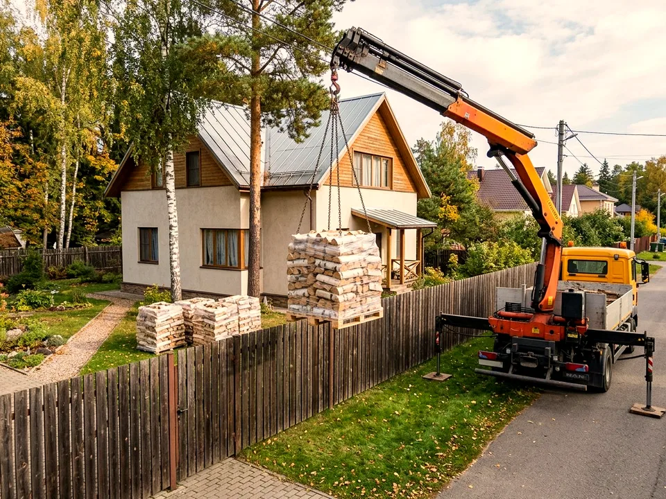 Круговая поленница holzhausen, Симферополь, переулок Центральная, 39
